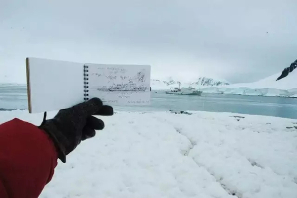 �׌��ϘO�p��չ�I(l��ng)�(du��)�F(xi��n)��(ch��ng)���DƬ��Antarctic Biennale