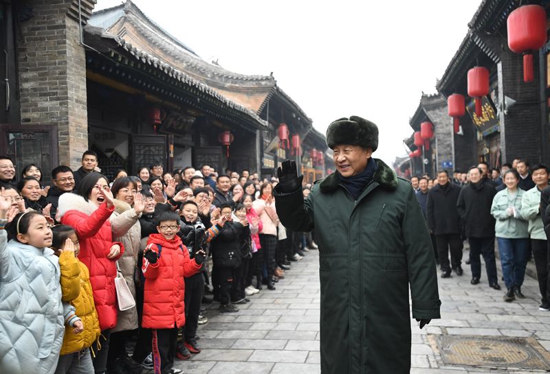 2022��1��27�����磬��(x��)��ƽ����ӛ��ɽ��ʡƽ�b�ų���F(xi��n)��Ⱥ���]���������o��Ұ�����